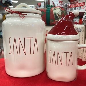 Rae Dunn Santa Canister Bundle-